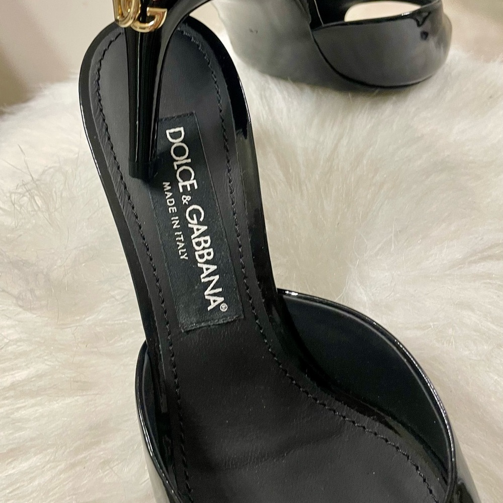 Dolce & Gabbana Black Stiletto Heels
